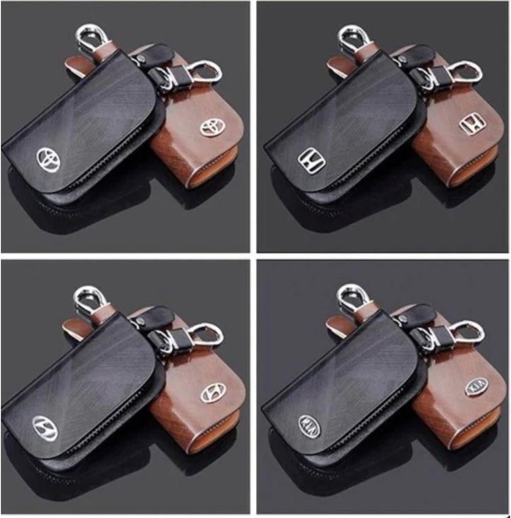 Car Key Case Brown Premium Leather – Derichi Leather