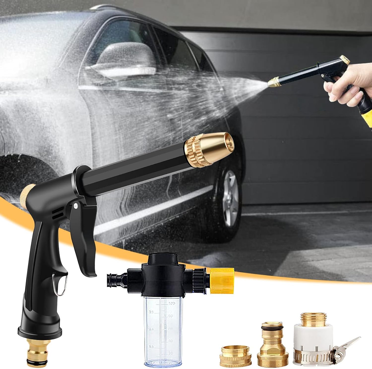 Household Multi Function High Pressure Water Spray Gun - Home Essentials Store