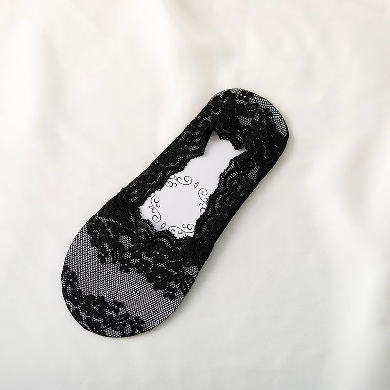Lace Floral Socks - Home Essentials Store Retail