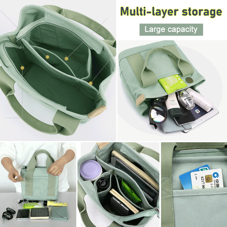 Large capacity multi-pocket handbag - Home Essentials Store Retail