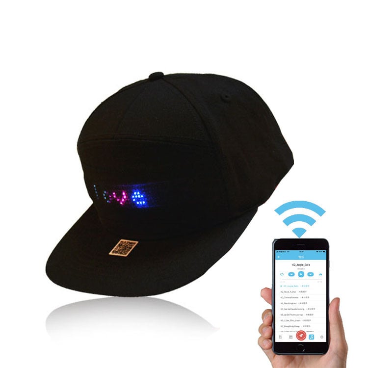 LED Display Customizable Cap - Home Essentials Store