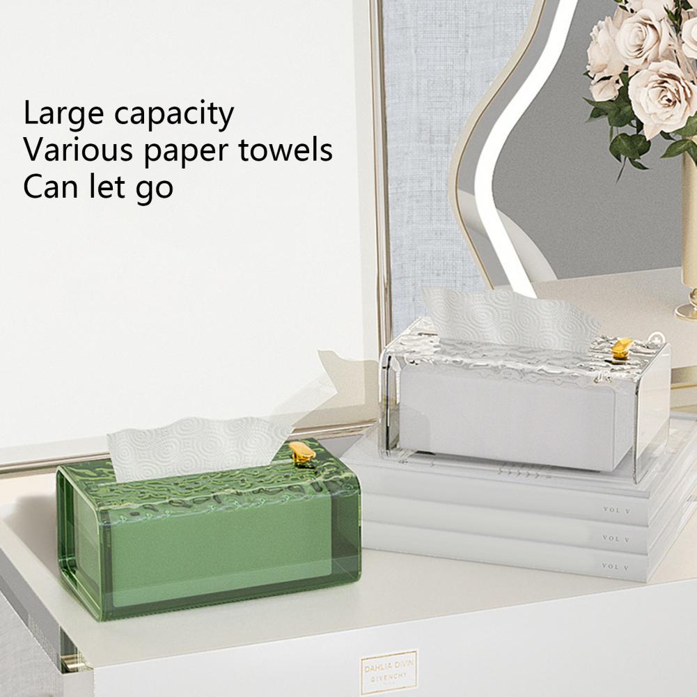 Luxury Glacier Pattern Tissue Box - Home Essentials Store Retail