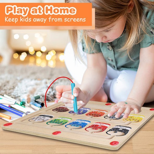 Magnetic Color and Number Maze - 50% OFF - Home Essentials Store