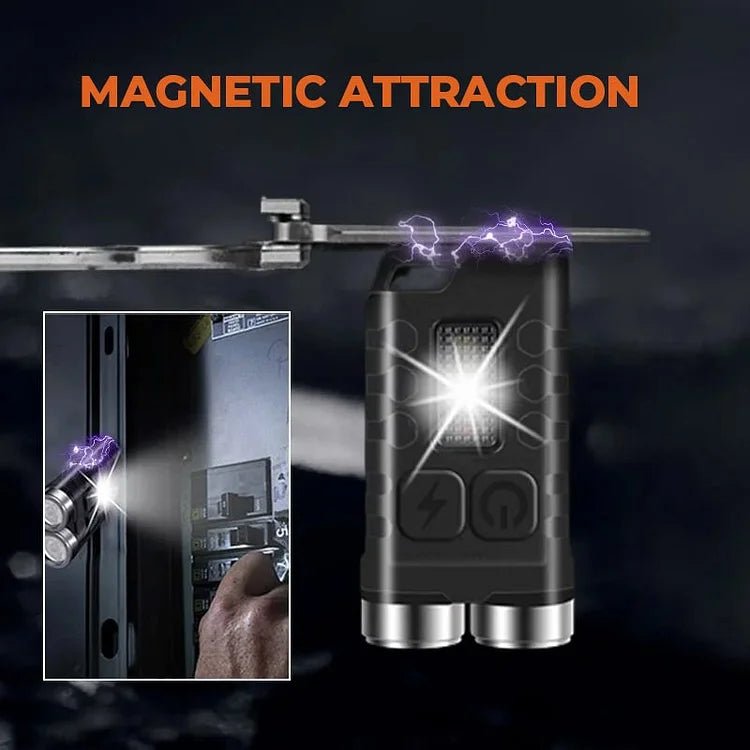 Magnetic Mini Keychain Flashlight - Home Essentials Store Retail