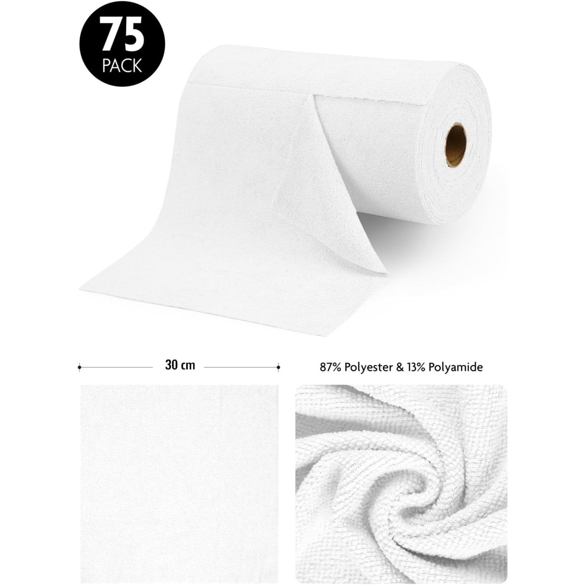 Microfiber Cleaning Cloth Roll - Home Essentials Store