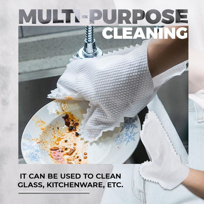 Microfiber Cleaning Gloves - Home Essentials Store Retail
