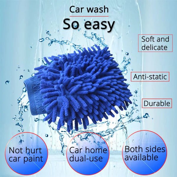 Microfiber Cleaning Gloves - Home Essentials Store