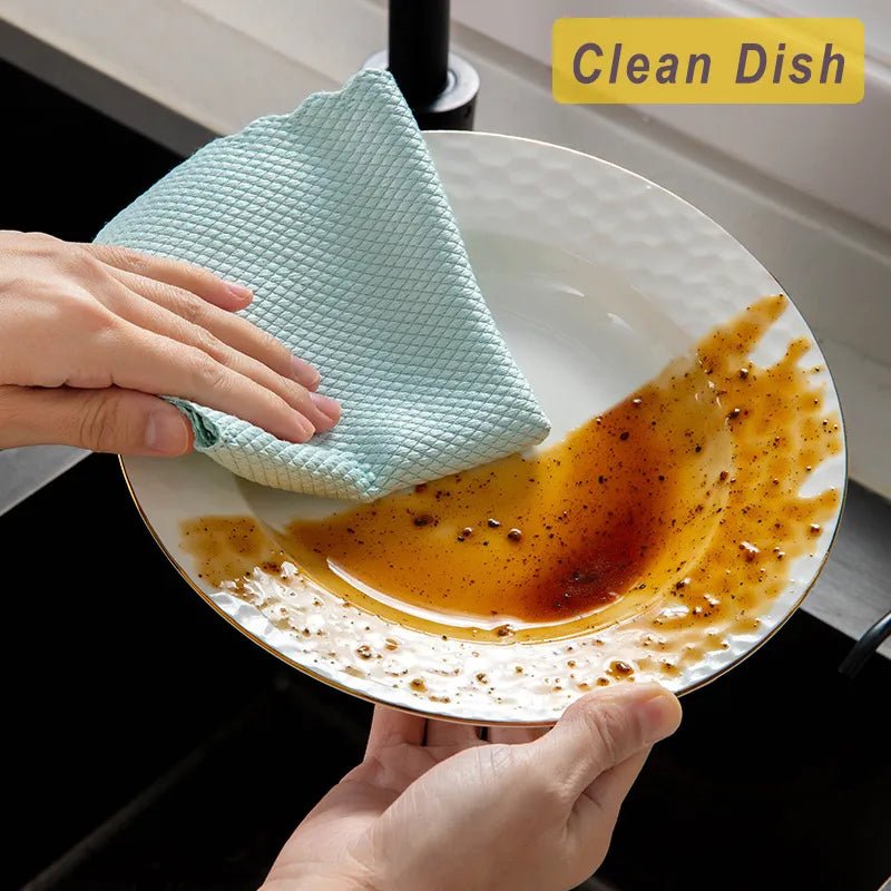 Microfiber Dish Cleaning Cloth - Home Essentials Store Retail