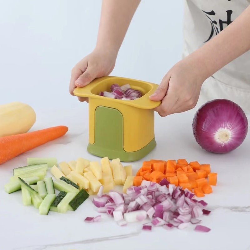 Mini kitchen hand press vegetable cutter - Home Essentials Store Retail