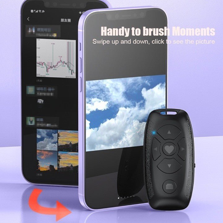 Mini Mobile Phone Bluetooth Remote Control - Home Essentials Store Retail