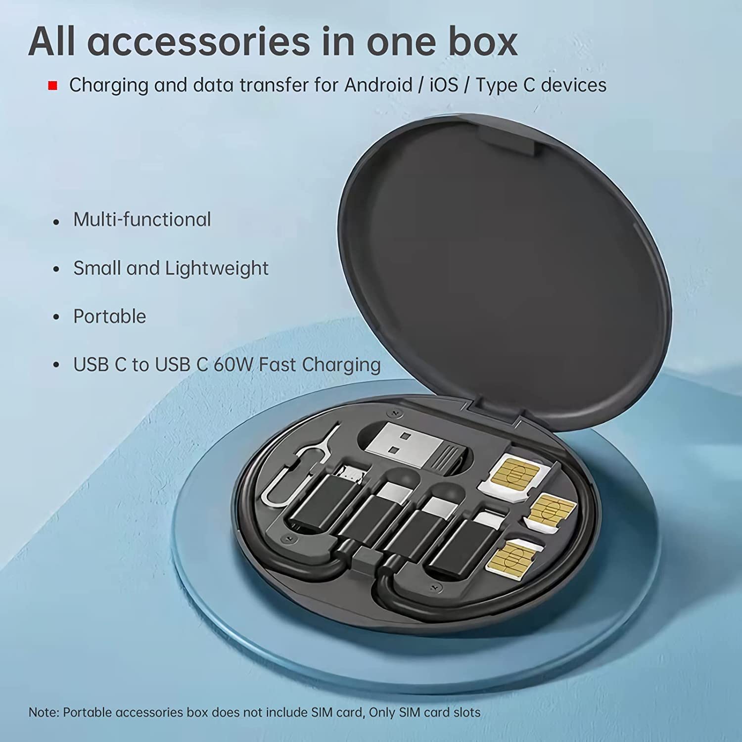 Mini Multi-Functional Fast Charging Data Cable Set - Home Essentials Store