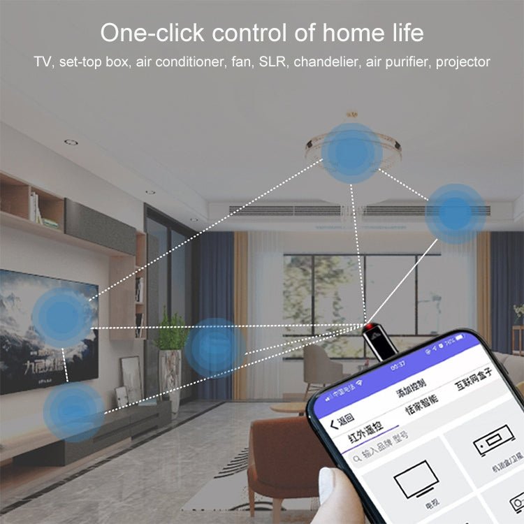 Mobile Phone Intelligent Remote Control - Home Essentials Store Retail