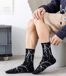 Multi-color Design Cotton Socks - Home Essentials Store Retail