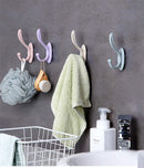 Multi-Color Self Adhesive Hooks - Home Essentials Store Retail