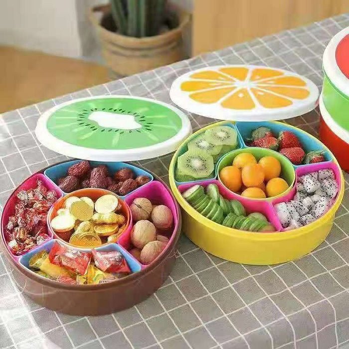 Multi Colour Fruit Design Tray - Home Essentials Store Retail