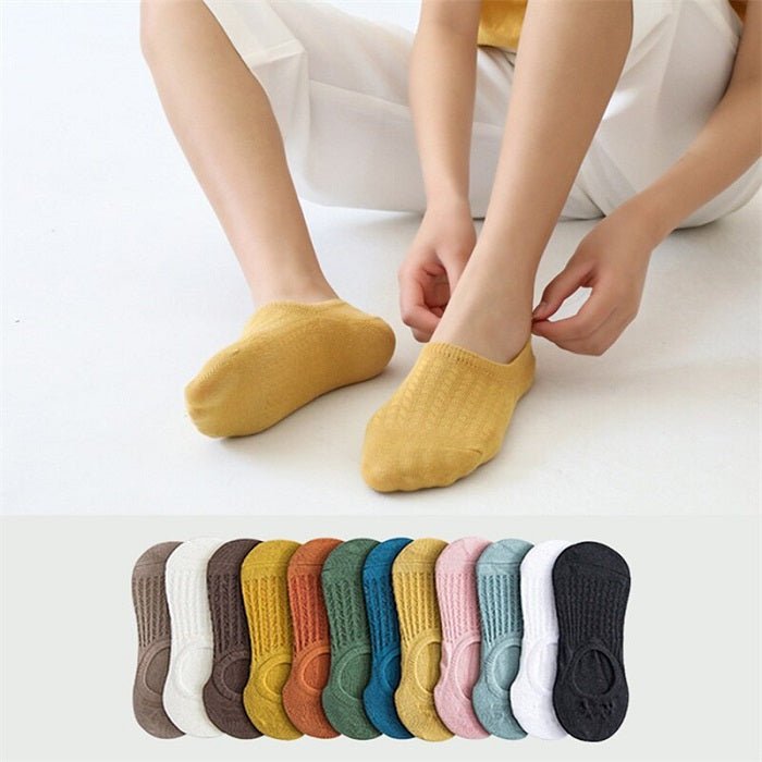 Multi-Colour Invisible Boat Socks - Home Essentials Store Retail