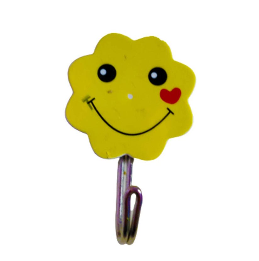 Multi-Purpose Smiley Wall Mount Hook - Home Essentials Store Retail