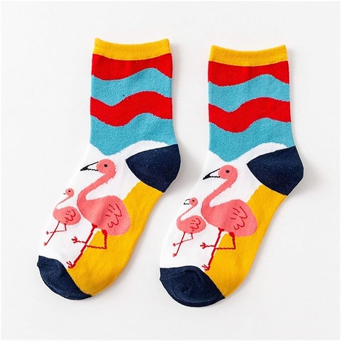 Multicolor Animal Design Socks - Home Essentials Store Retail