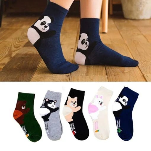 Multicolor Design Women Socks - Home Essentials Store
