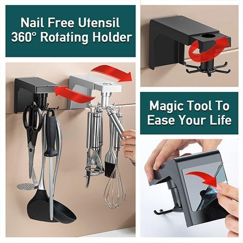 Multifunctional 360° Rotating Holder - Home Essentials Store Retail