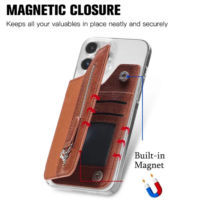 Multifunctional Adhesive Phone Wallet Card Holder - Home Essentials Store