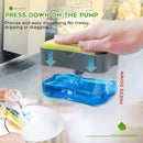 Multifunctional Soap Pump Dispenser with Sponge Holder - Home Essentials Store Retail