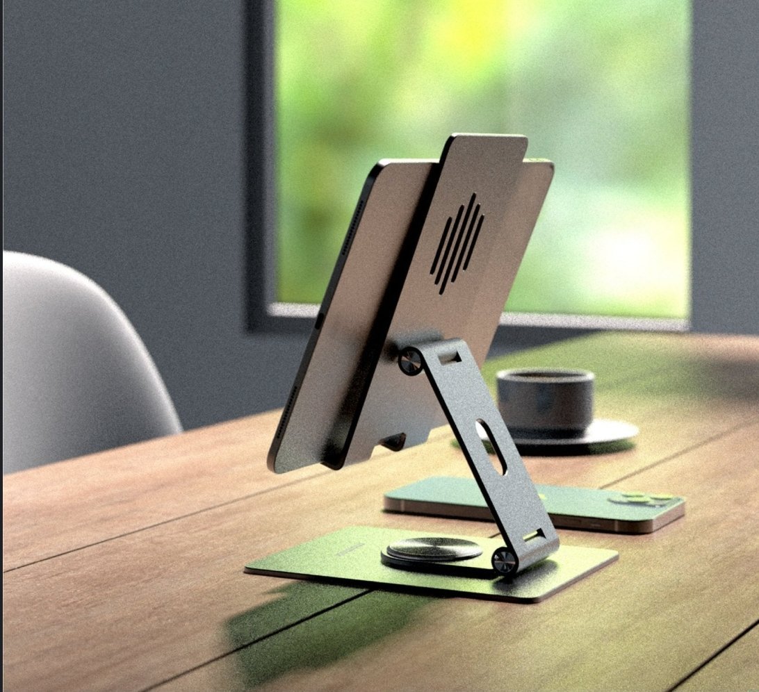 Multipurpose Rotating Phone/Tablet Stand - Free Shipping + COD Available - Home Essentials Store Retail