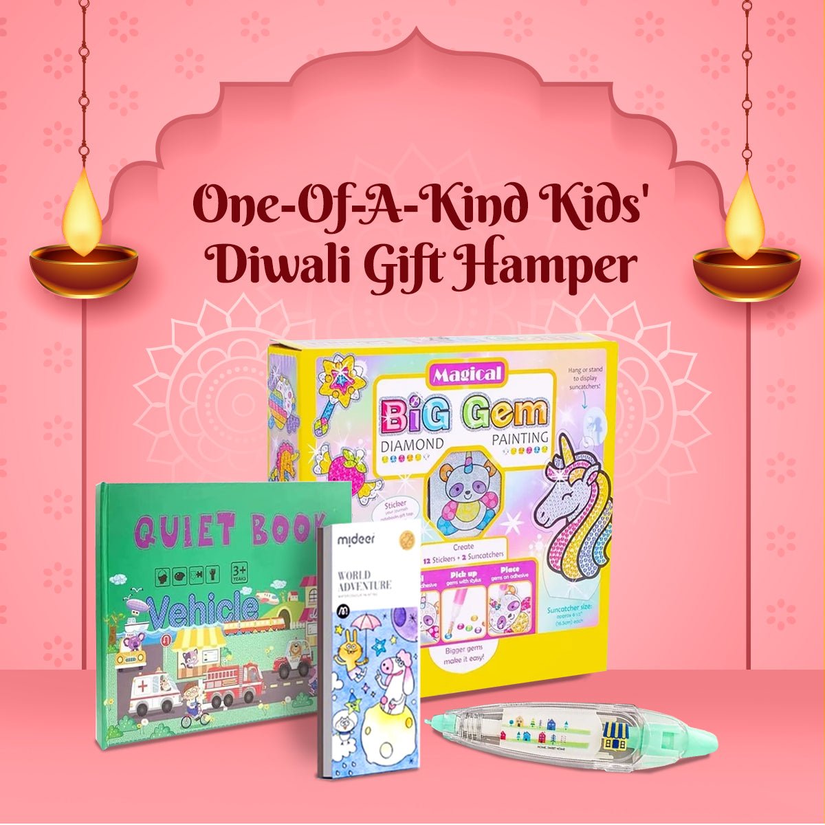 One-Of-A-Kind Kids' Diwali Gift Hamper - Home Essentials Store