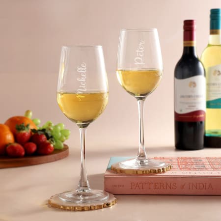 Personalized Wine Glass - Home Essentials Store Retail