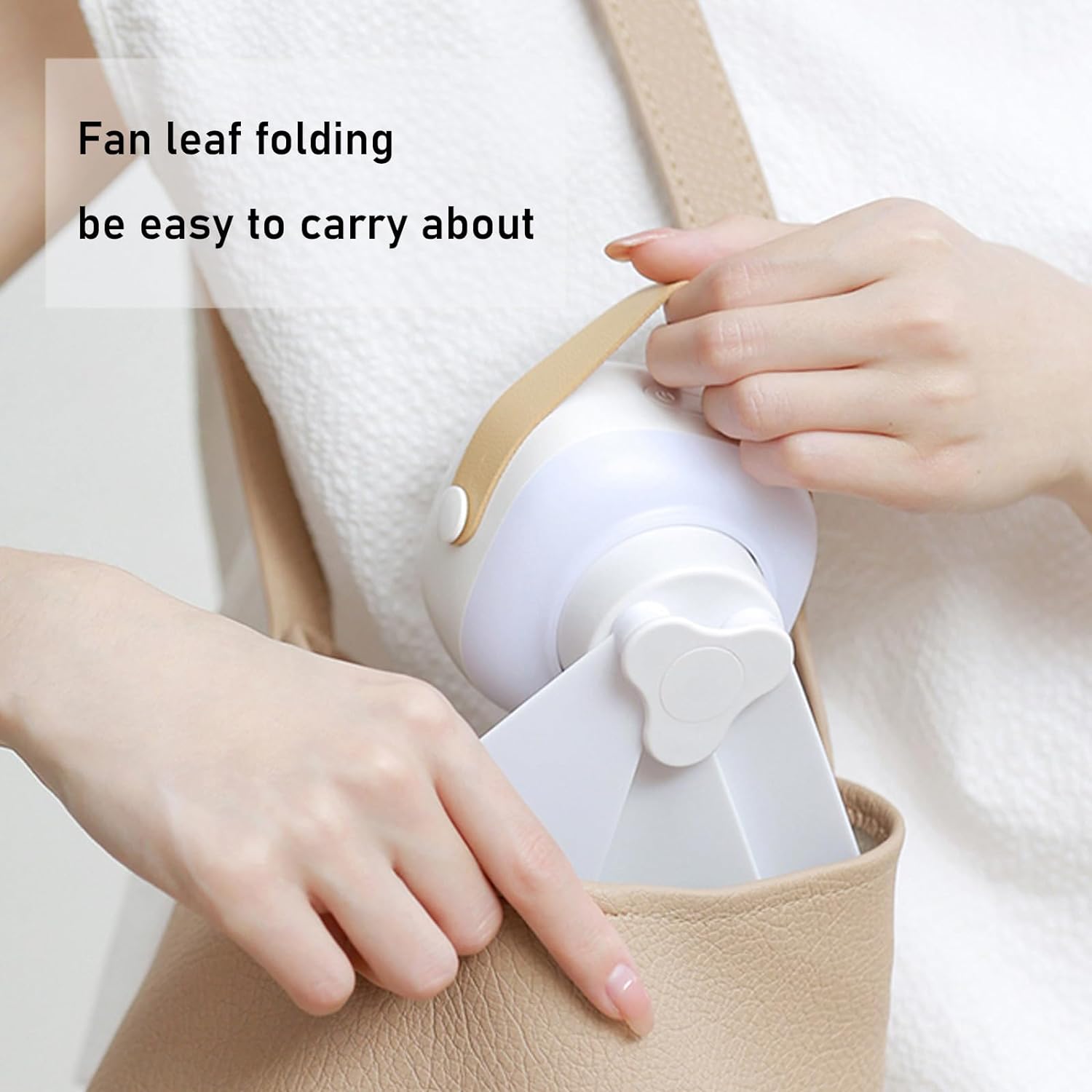 Portable Hanging Fan With Night Light - Home Essentials Store