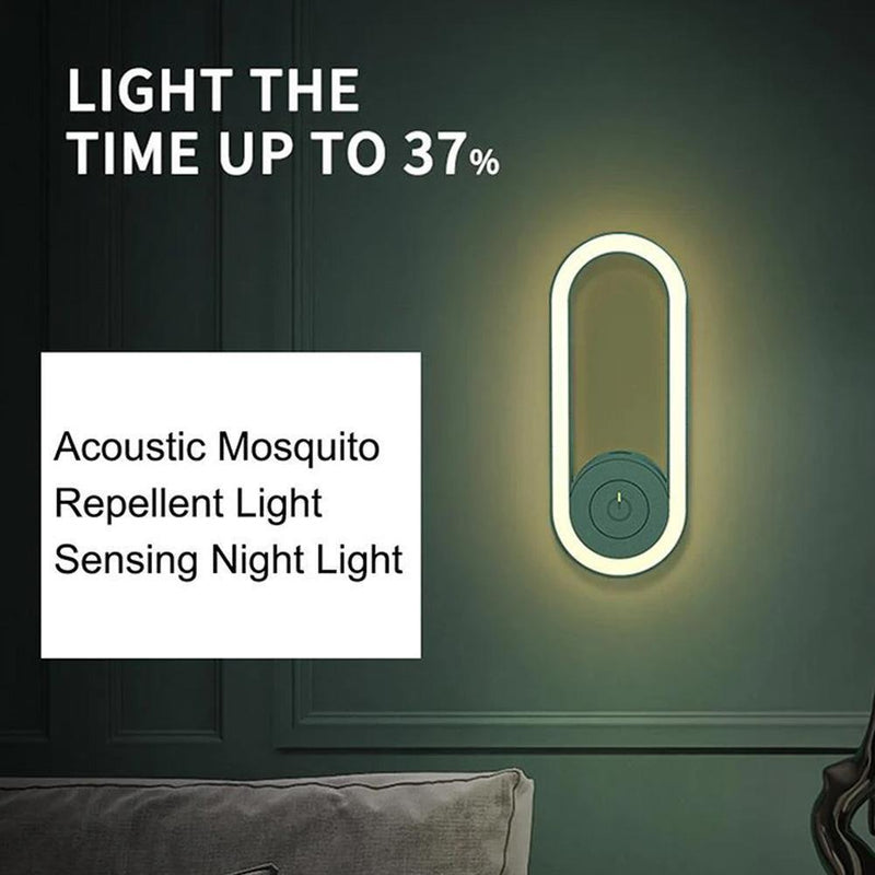 Portable Multi-Function Ultrasonic Mosquito Repellent Mini LED Night Light Radiation Free - Home Essentials Store Retail