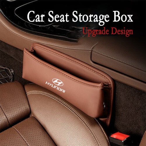 Premium Leather Soft Car Seat Storage box - 50% OFF - Home Essentials Store