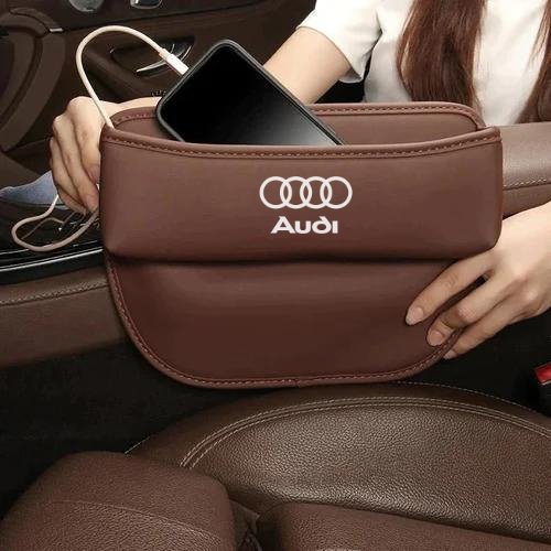 Premium Leather Soft Car Seat Storage box - Free Shipping + COD Available - Home Essentials Store