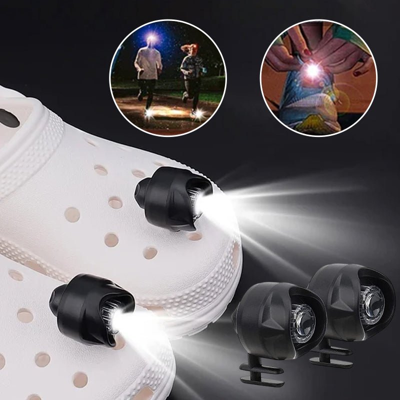 Rechargeable Hole Shoe Lights - Home Essentials Store Retail