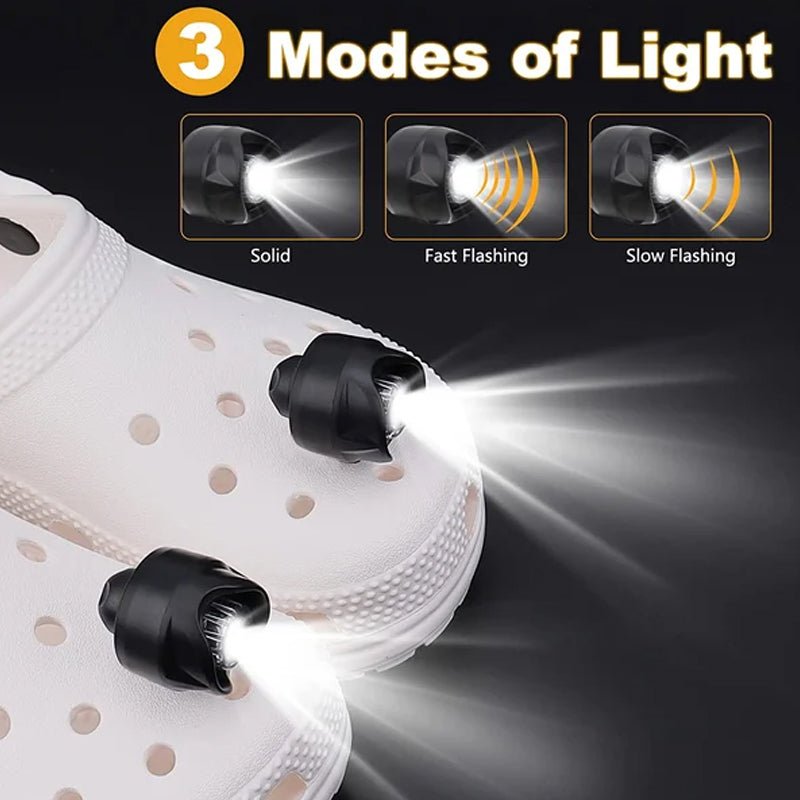 Rechargeable Hole Shoe Lights - Home Essentials Store Retail
