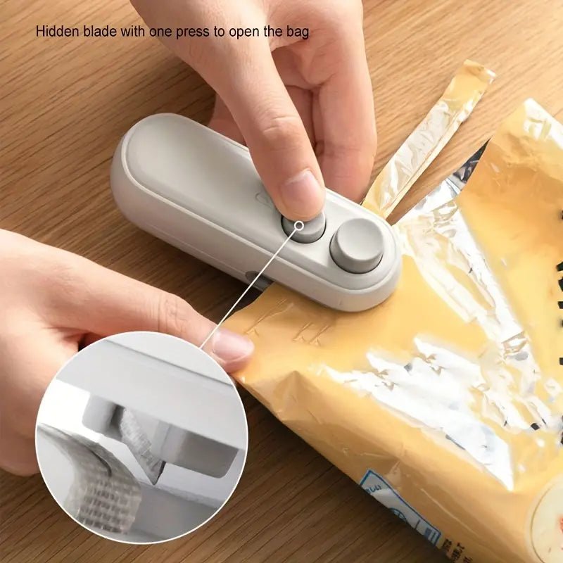 Rechargeable Vacuum Sealer With Cutter - Home Essentials Store