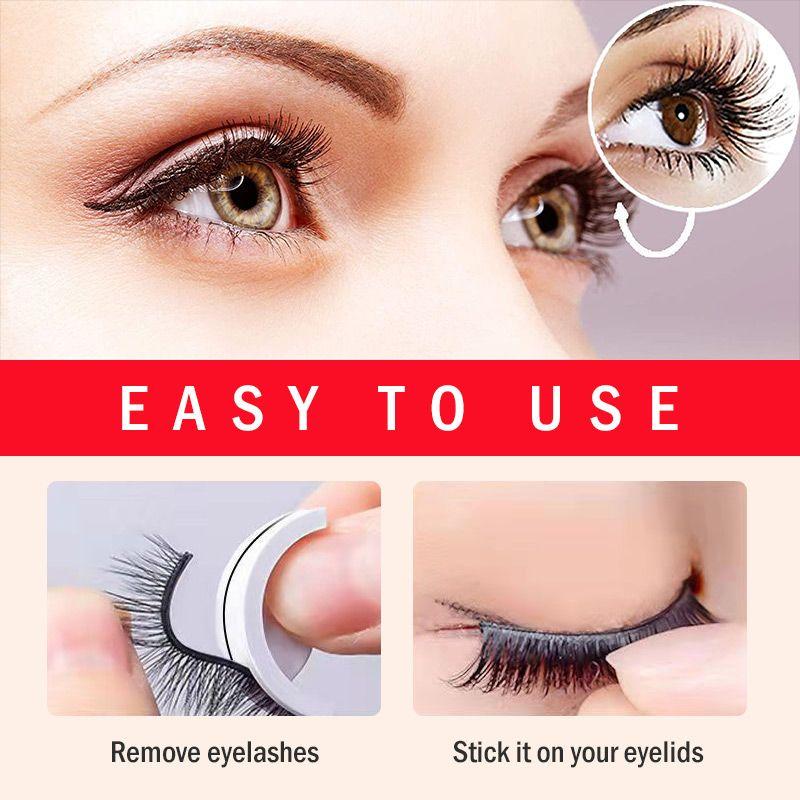 Reusable Self-Adhesive Eyelashes - PACK OF 2 - Home Essentials Store Retail
