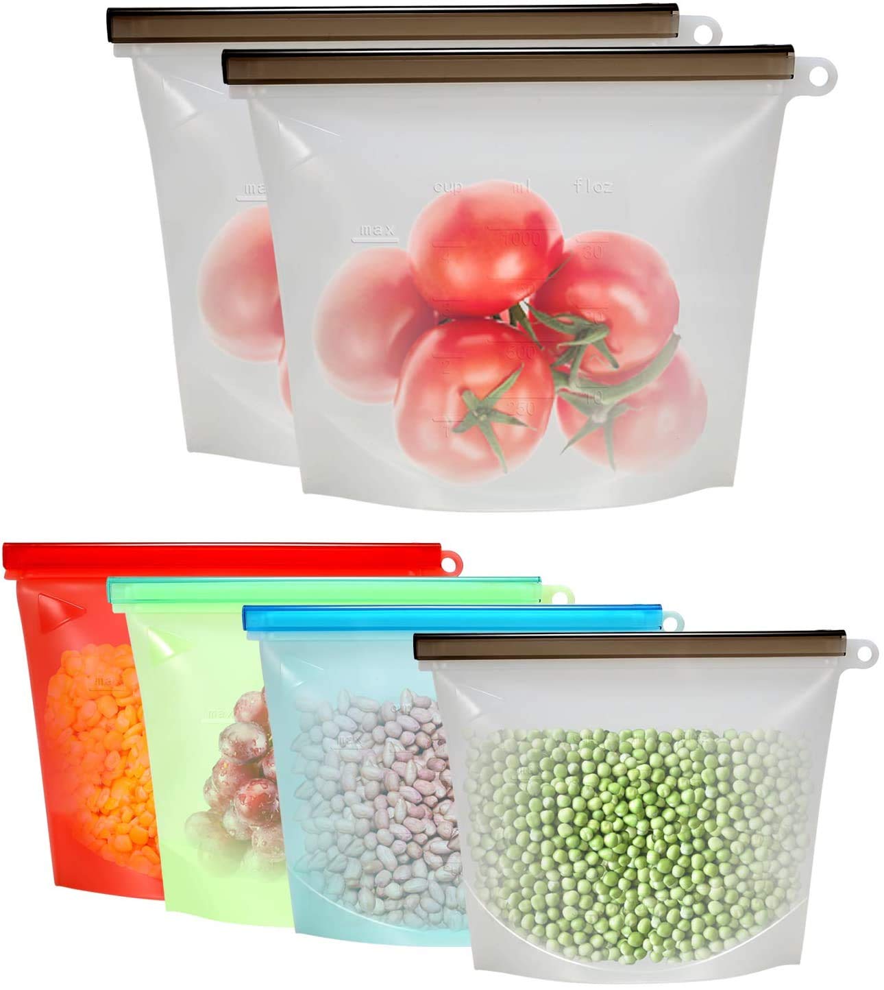 Reusable Silicone Food Storage Bag - Home Essentials Store Retail