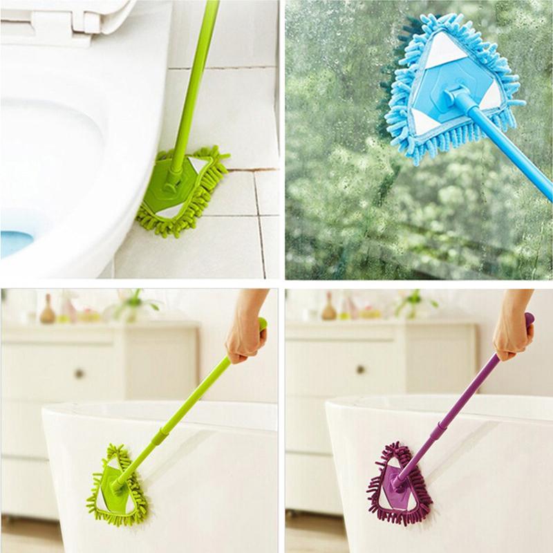 Rotatable Adjustable Triangle Cleaning Mop - Home Essentials Store Retail