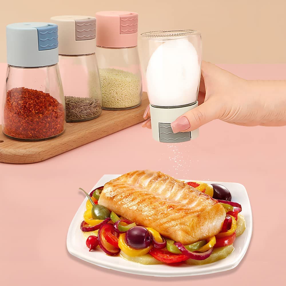 Salt Dispenser Glass Bottle - Home Essentials Store Retail