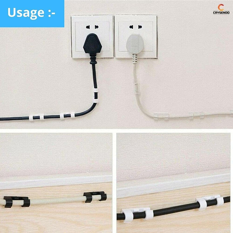 Self Adhesive Cable Holder - Home Essentials Store Retail