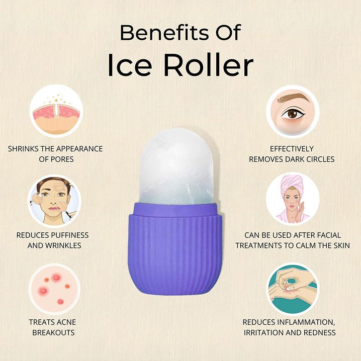 Silicone Face Ice Roller - Home Essentials Store Retail