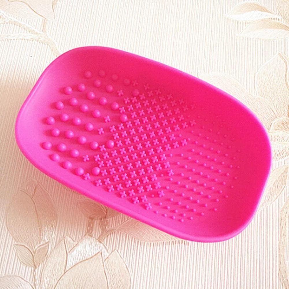 Silicone Makeup Brush Cleaning Folding Tray - Home Essentials Store