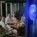 Solar Powered Bug Zapper - No Need for Wiring or Battery Costs - Home Essentials Store Retail
