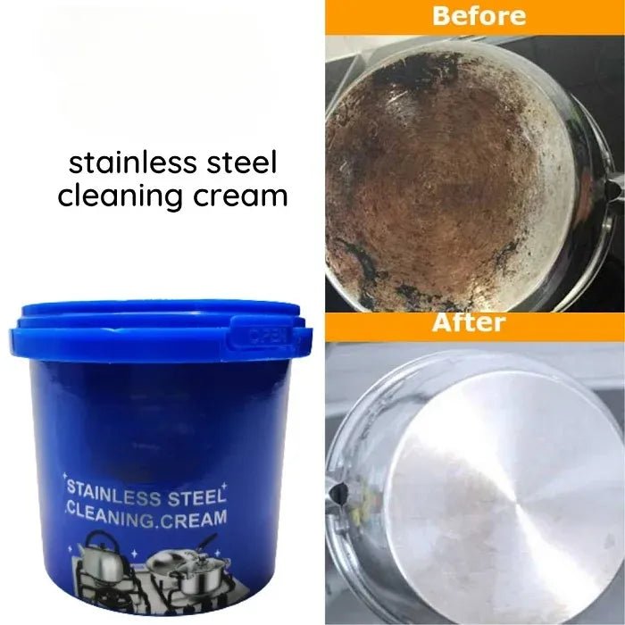 Stainless Steel Cookware Decontamination Cream - Home Essentials Store Retail