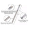 Stainless Steel Metal Chopsticks - Home Essentials Store Retail