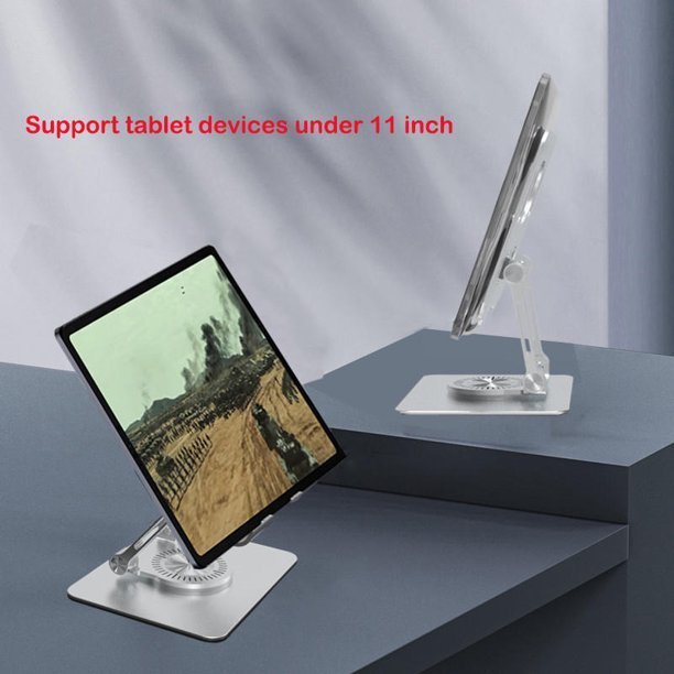 Tablet Stand 360 Rotation Adjustable Foldable Holders for iPad Phone - Home Essentials Store Retail
