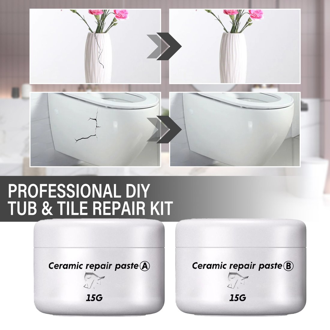 Tile Repair Paste- buy more save more - Home Essentials Store Retail