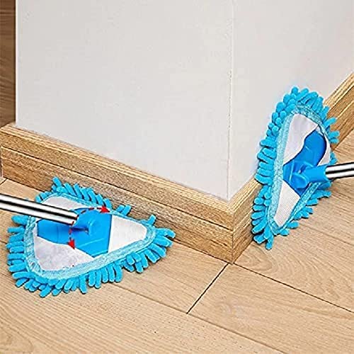 Triangle Shape Microfiber Cleaning Mop - Home Essentials Store Retail