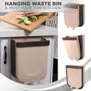 Wall Mounted Folding Waste Bin - Home Essentials Store Retail